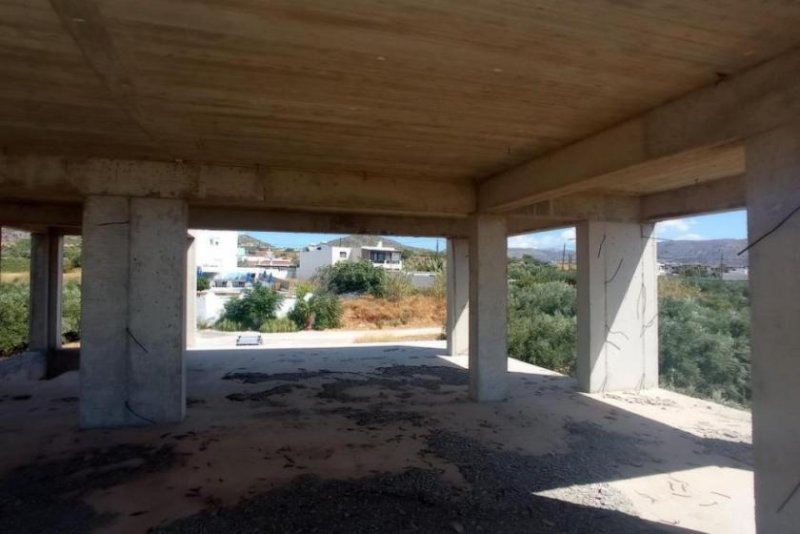 Makry Gialos Freistehendes, unfertiges Haus mit herrlichem Meerblick in einem schönen Resort - Rohbau Haus kaufen